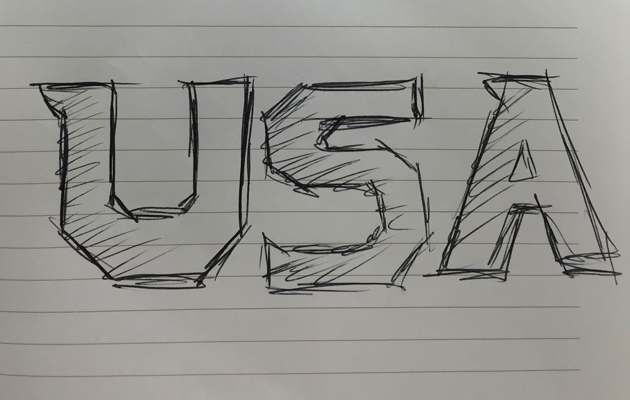 Sketch from Under Armour designer Adam Clement